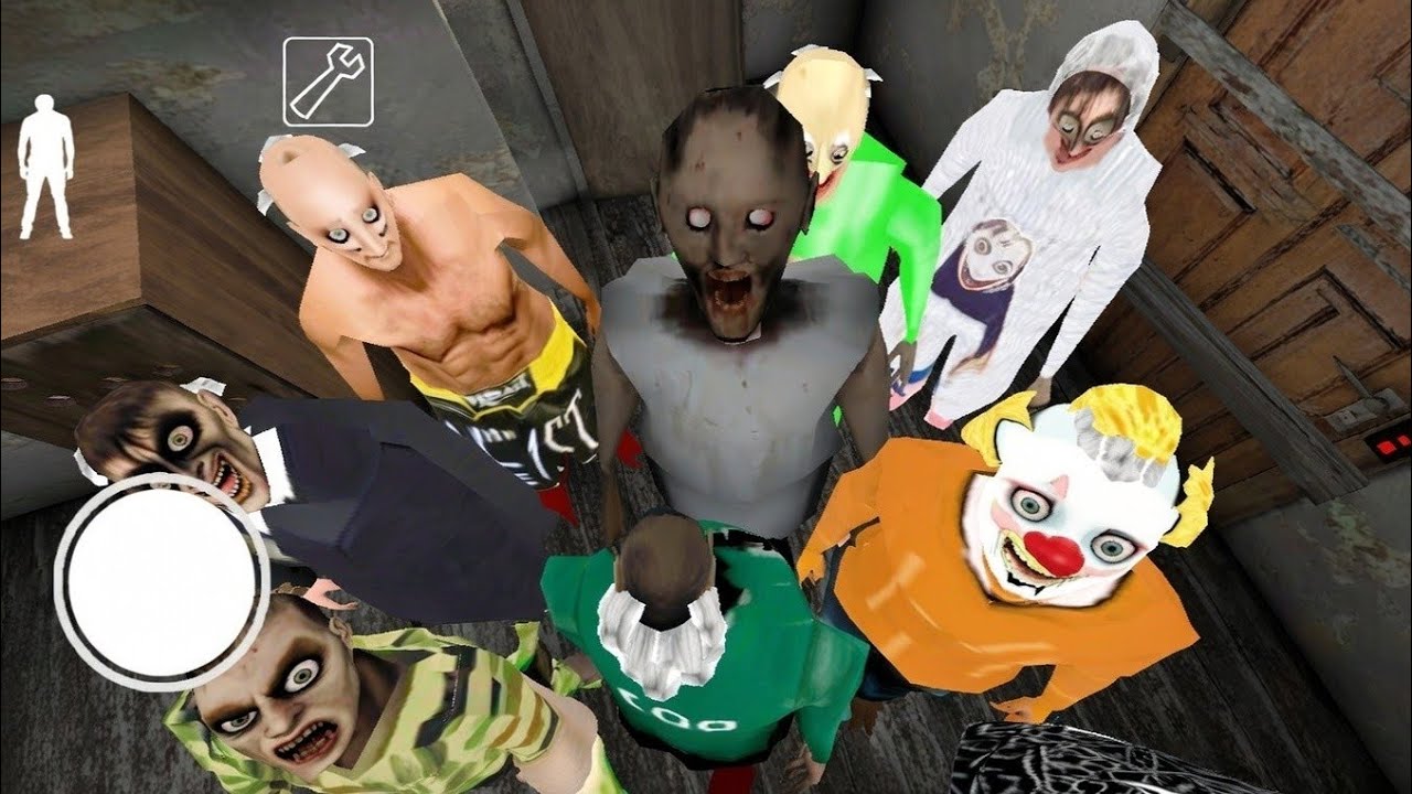 Spider Granny vs 001 Granny 😱 | Ultimate Granny Horror Escape Gameplay | Scary Granny Game
