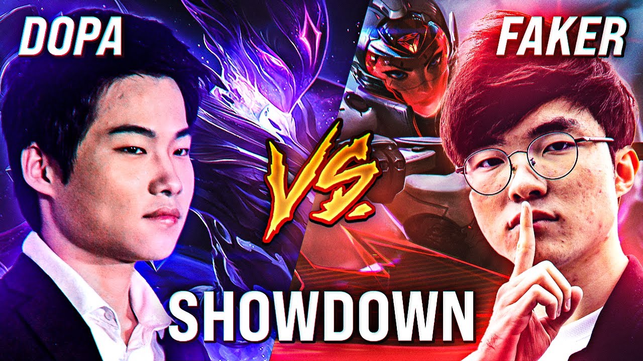DOPA VS FAKER THE REMATCH! WHO IS THE BETTER MID?