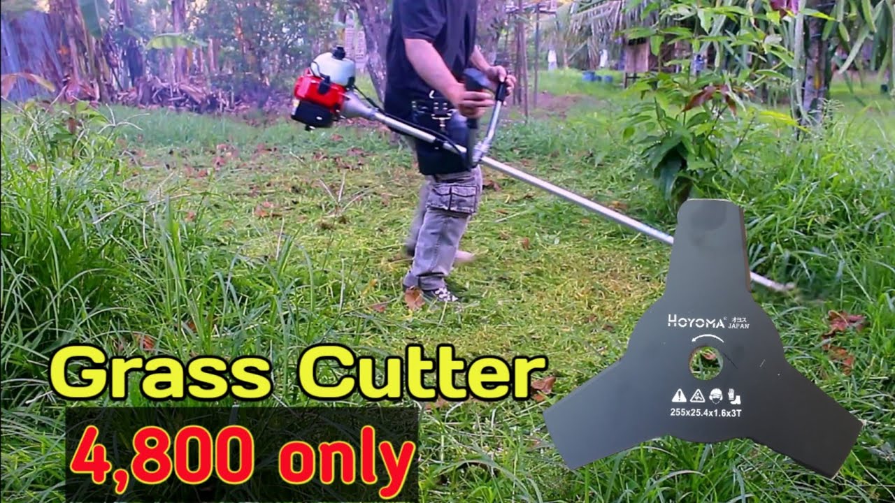 Actual Testing of Grass cutter