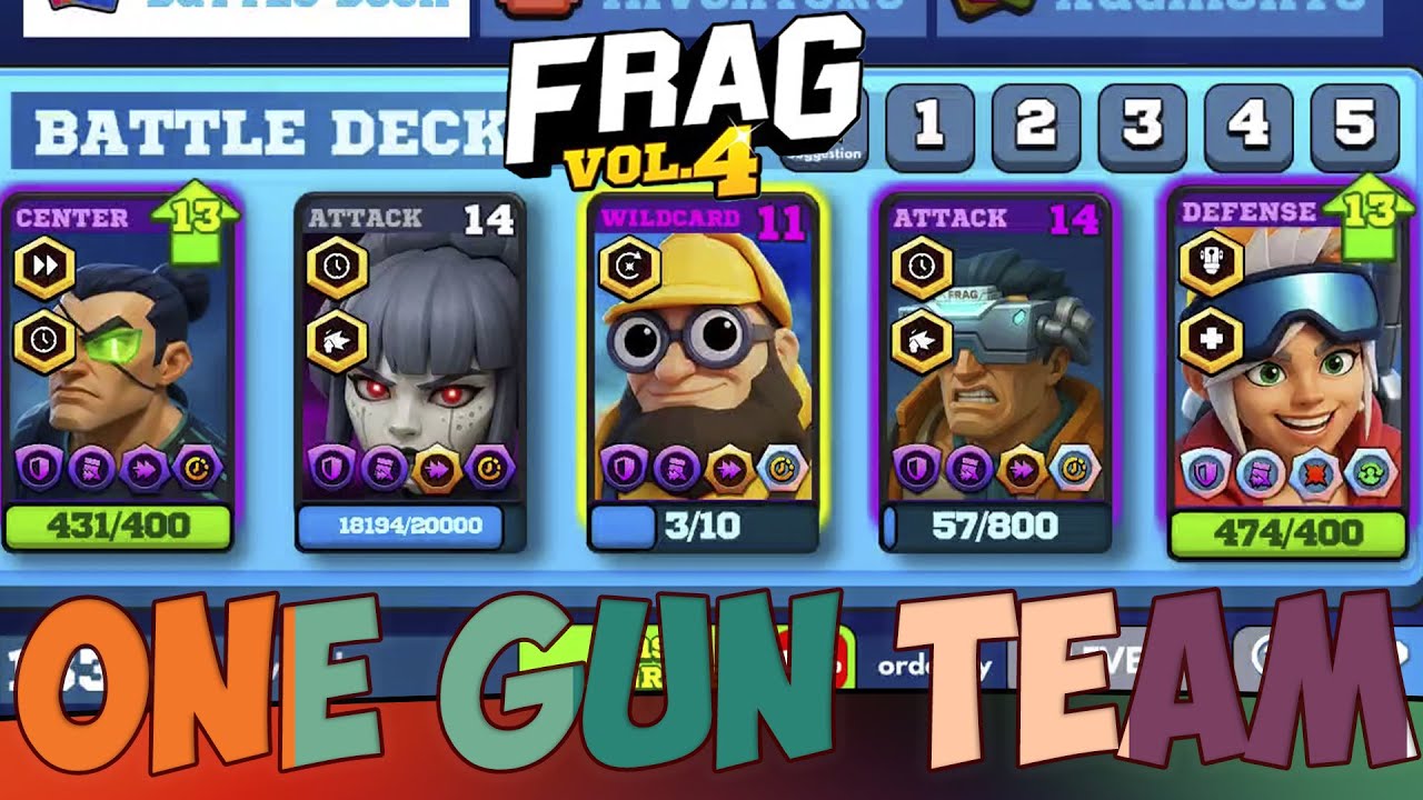 FRAG Pro Shooter - One Gun Team⚡Gameplay Walkthrough🔥(iOS,Android)