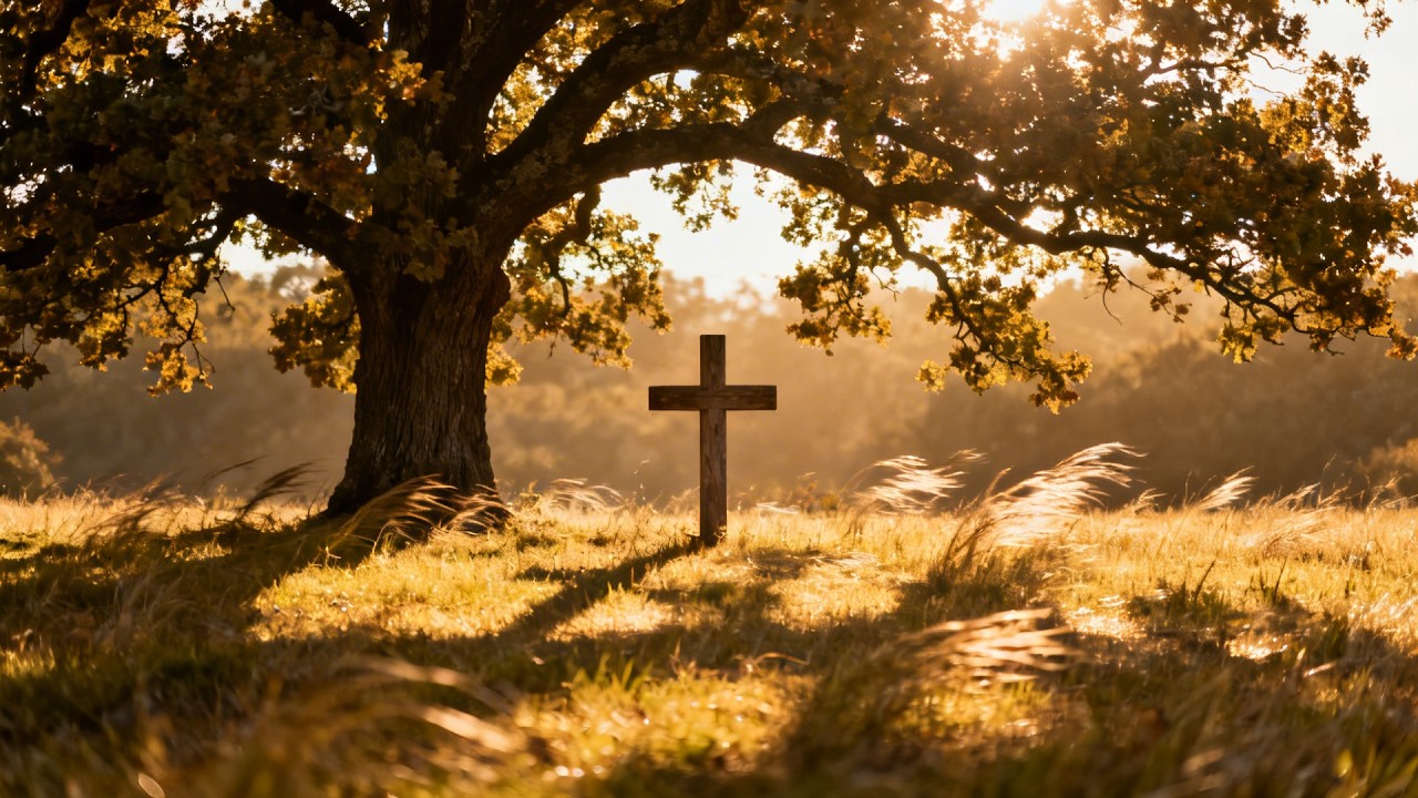 Rest With Jesus in the Storm 🌬️ Soothing Music & Gentle Howling Wind for Deep Sleep