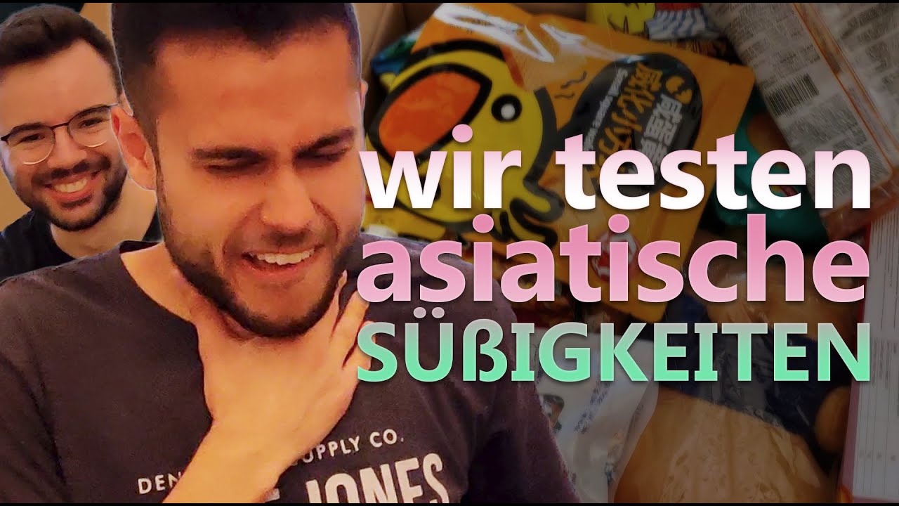 Wir testen Asiatische Süßigkeiten - zum ersten Mal