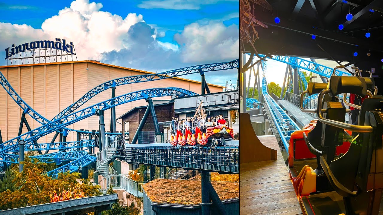 The BEST Intamin in Europe is in FINLAND?! | Linnanmäki VLOG August 2024