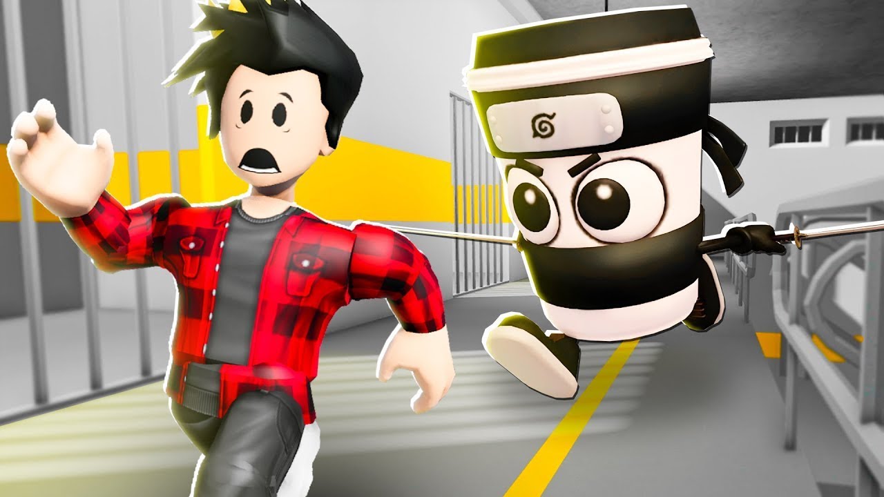 ROBLOX : CAPPUCCINO ASSASSINO PRISON RUN #roblox #games #gaming
