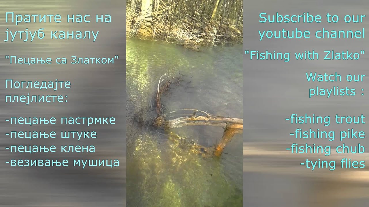 Planinska reka i potocne pastrmcice - Spinning for trout in small mountain rivers