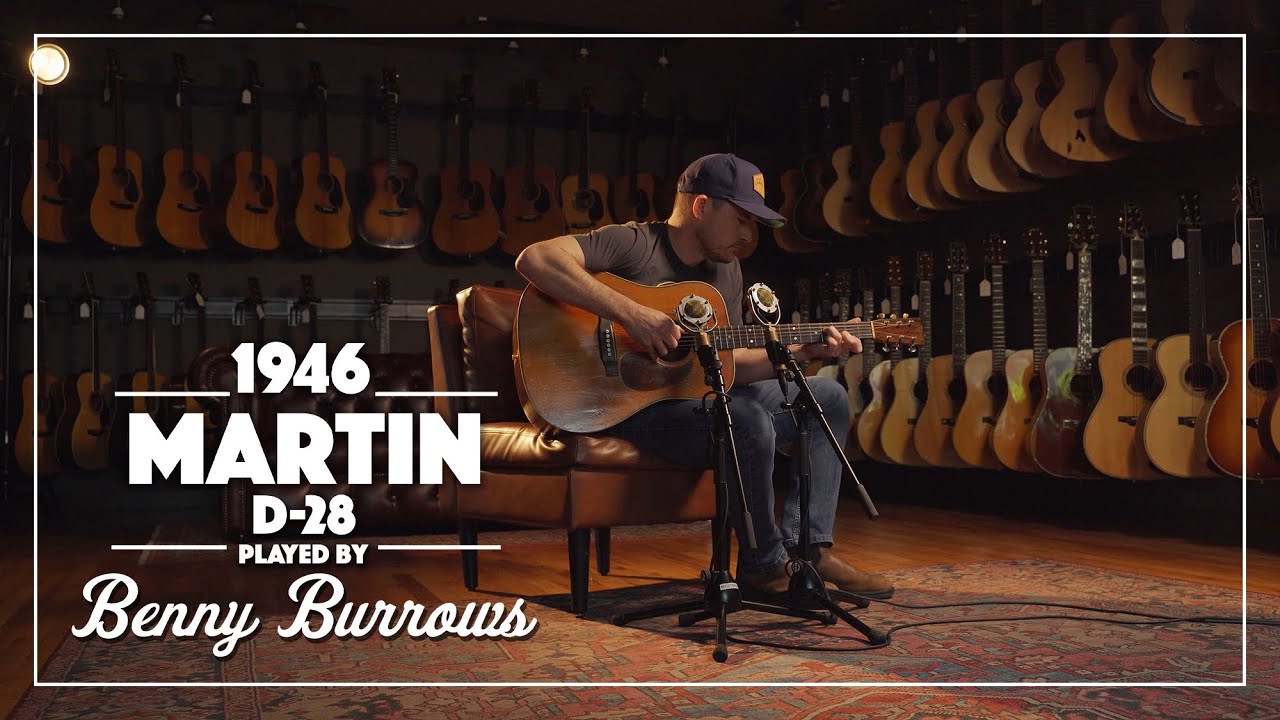 1946 Martin D-28 played by Benny Burrows | Live at Carter Vintage Guitars | Nashville, TN