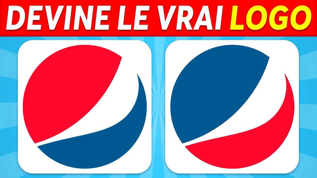 Quel est le VRAI LOGO...? ✅🤔 Quiz Logo 2023