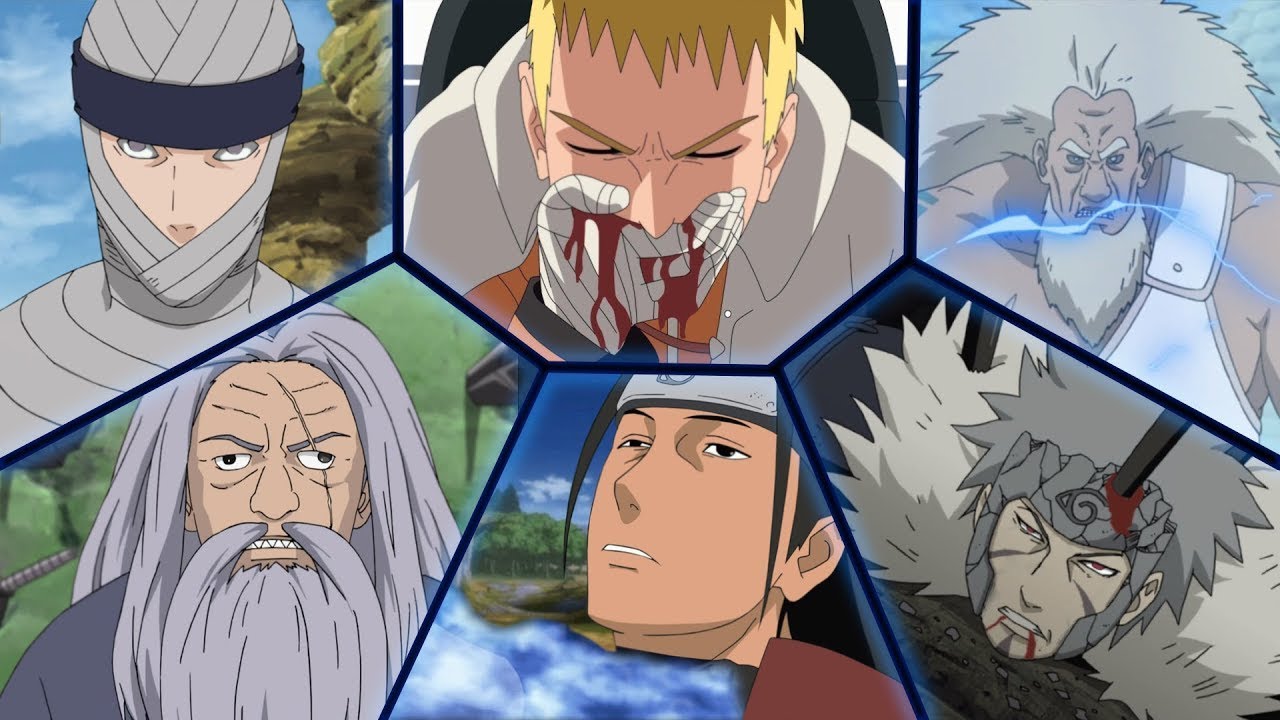 طريقة موت كل كاجي في انمي ناروتو و بوروتو !!