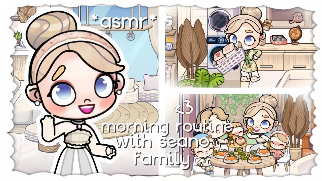 𐔌 . asmr ⋮ morning Routine.ᐟ .ᐟ🌥️🛌₊˚⊹  ┆Avatar World Roleplay ┆#pazugames #avatarworld 