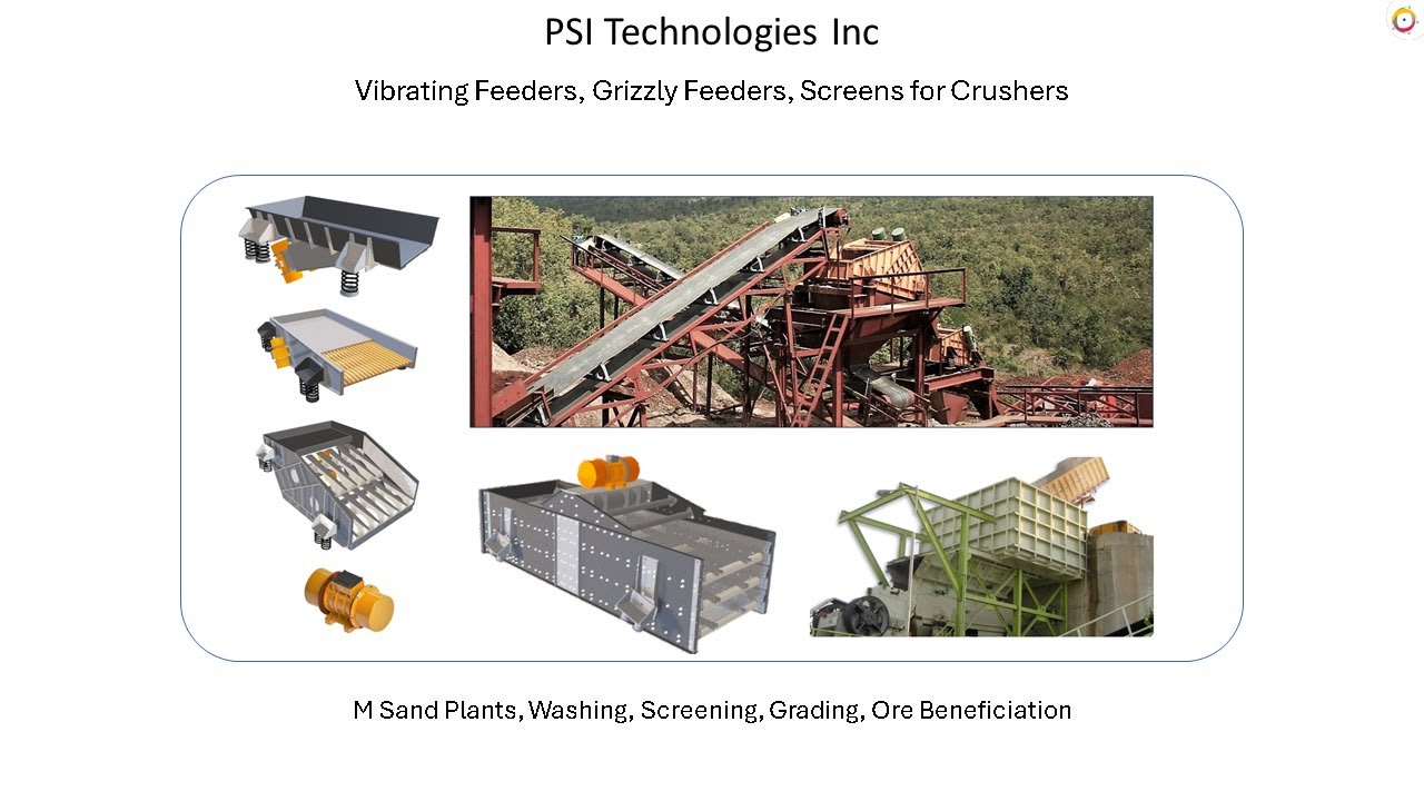 Vibrating Feeder, Grizzly Feeder, Vibrating Screens For Stone Crusher Plant, Iron Ore, Coal Plant