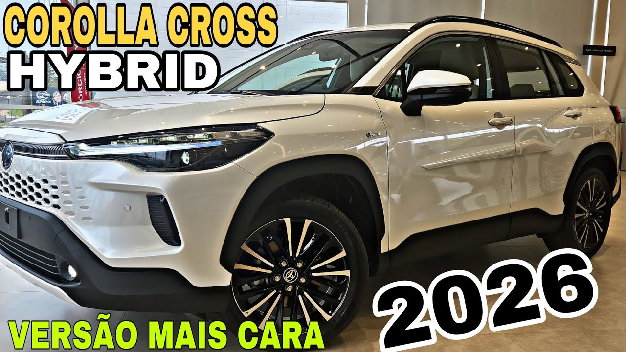 NOVO TOYOTA COROLLA CROSS XRX HYBRID 2026 EM DETALHES