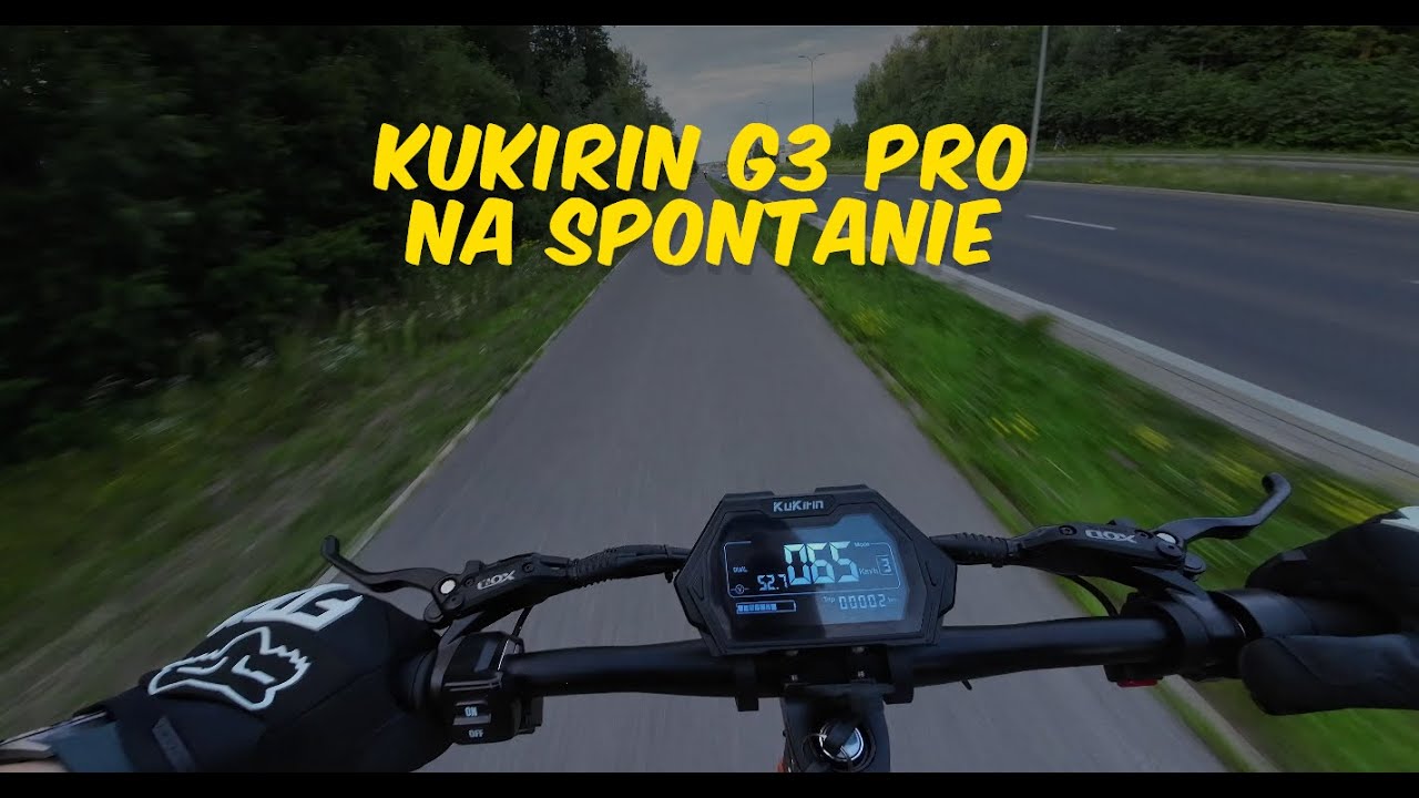 Kukirin G3 Pro  top speed, acceleration & chill Teverun Blade GT II :D ft @ArekMargol
