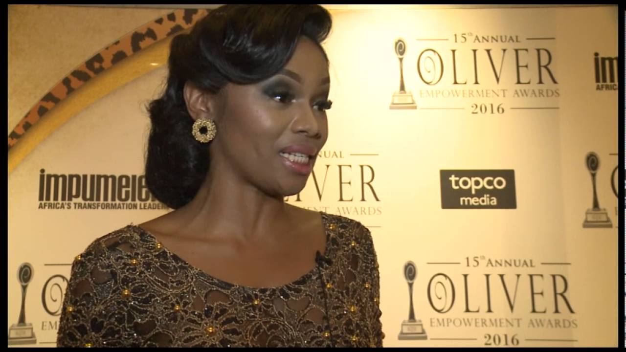 Bonang Matheba wins the Top Empowered Media Personality Award
