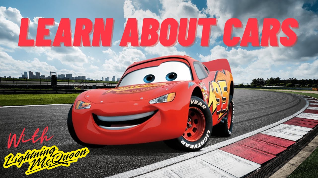 Узнайте о машинах с Молнией Маккуином | Disney Cars for Kids | Транспорт, грузовики, гоночные маш...