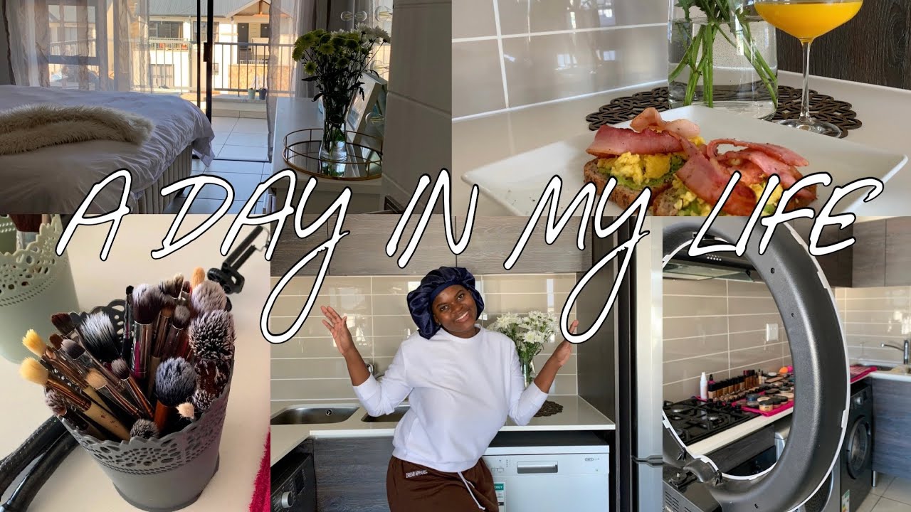 Spend a Day with me in my NEW APARTMENT |Cleaning|Breakfast|Apartment tour| Makeup Client