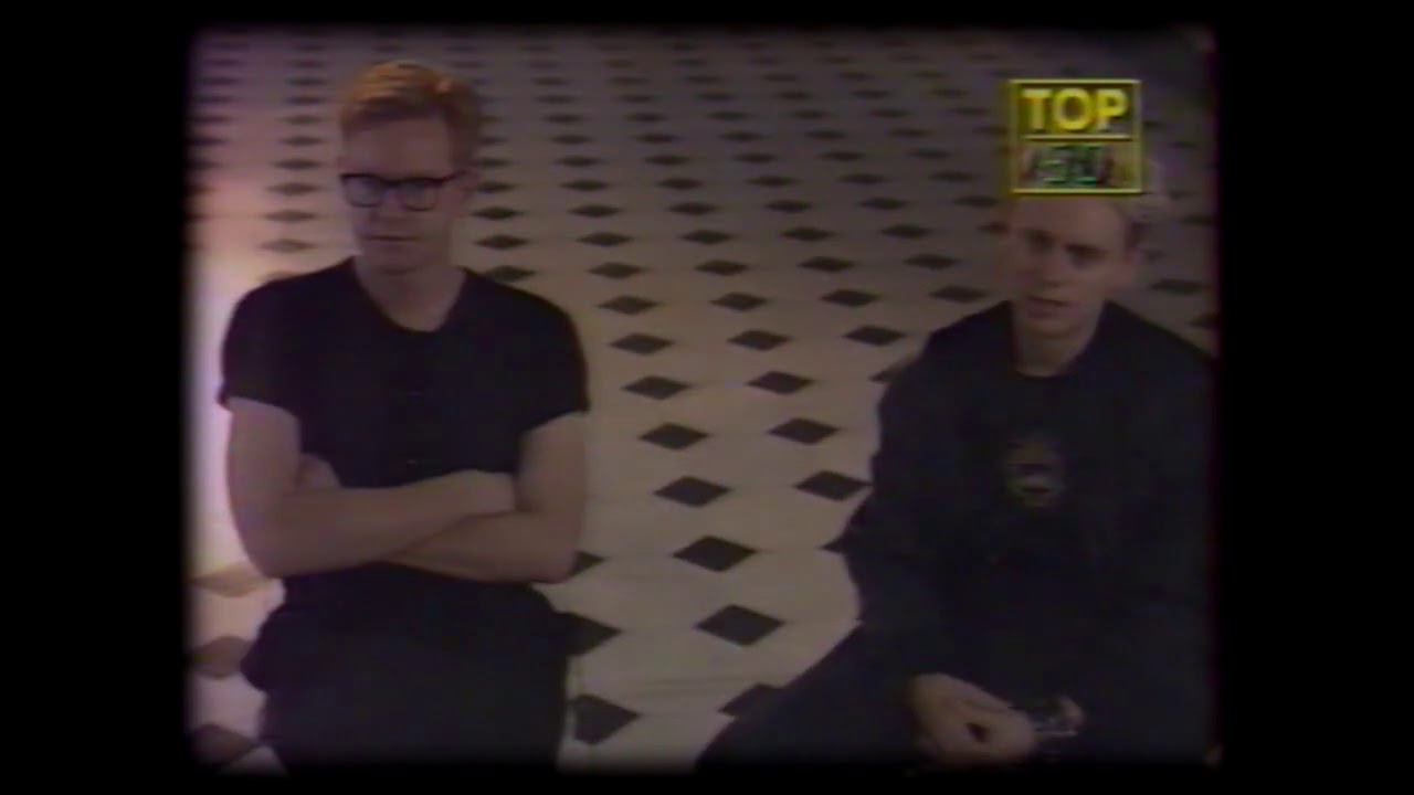 Depeche Mode - 1990-xx-xx- MG & AF, Top 50, Canal+ TV, Paris, France