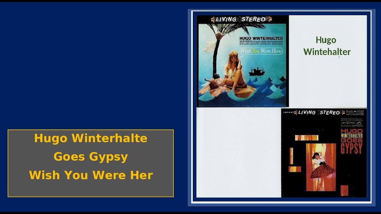 Hugo Winterhalter - Goes Gypsy - Wish You Were Her  - 2 LP