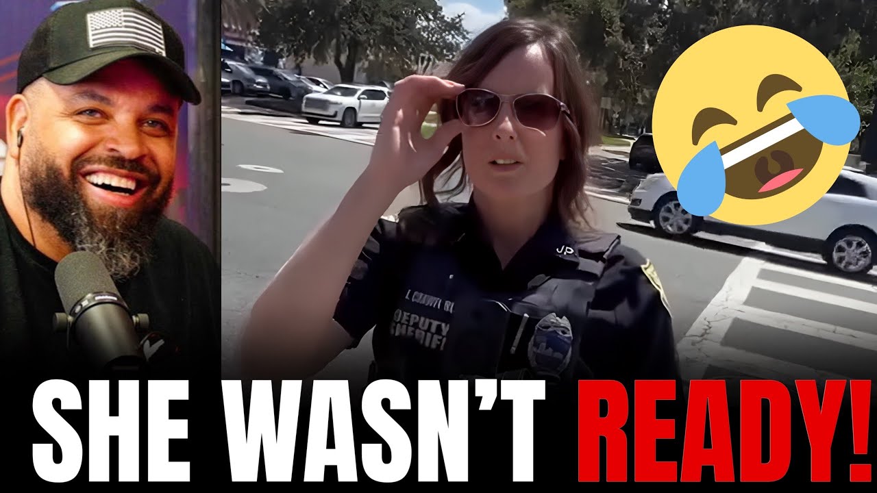 Female Cops Suck! She gets Trolled for not knowing the Law 🤯