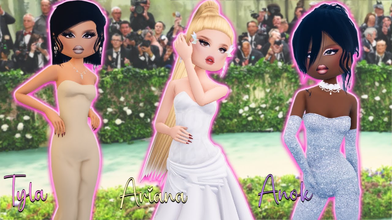 RECREATING 2024 MET GALA OUTFITS IN DRESS TO IMPRESS