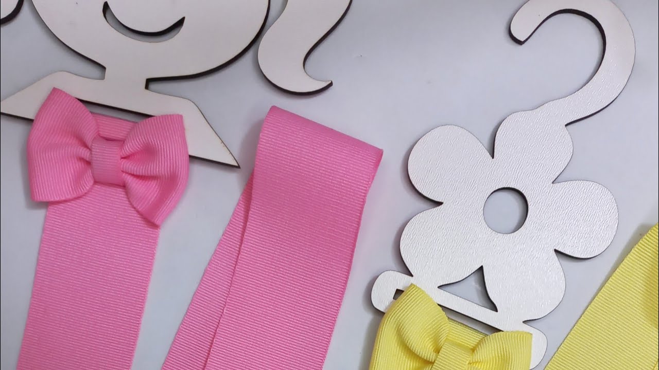 Porta Laços 3 em 1 - Para Laços, Tiaras e Faixinhas. Fácil e Barato - 🎀Brenda Muniz💞