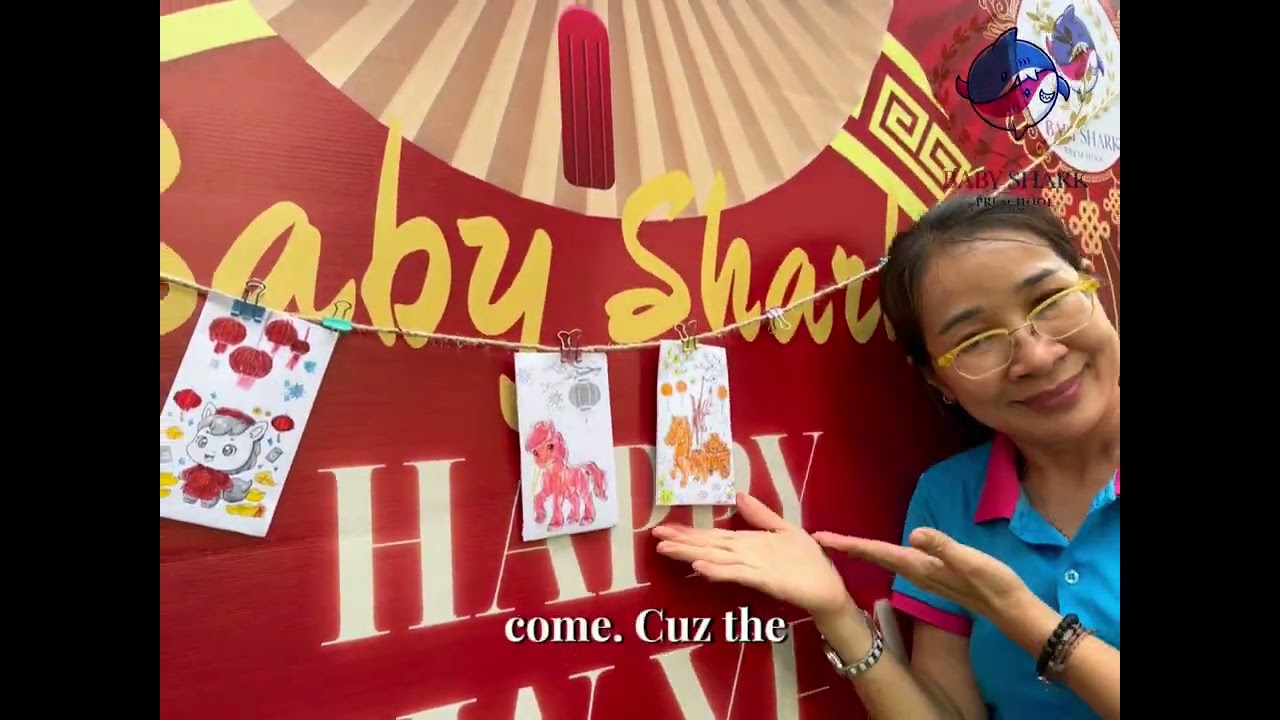 🎨🧧 TRANG TRÍ BAO LÌ XÌ CÙNG BABY SHARK – WORKSHOP OUTDOOR RỘN RÀNG SẮC XUÂN 🧧🎨
