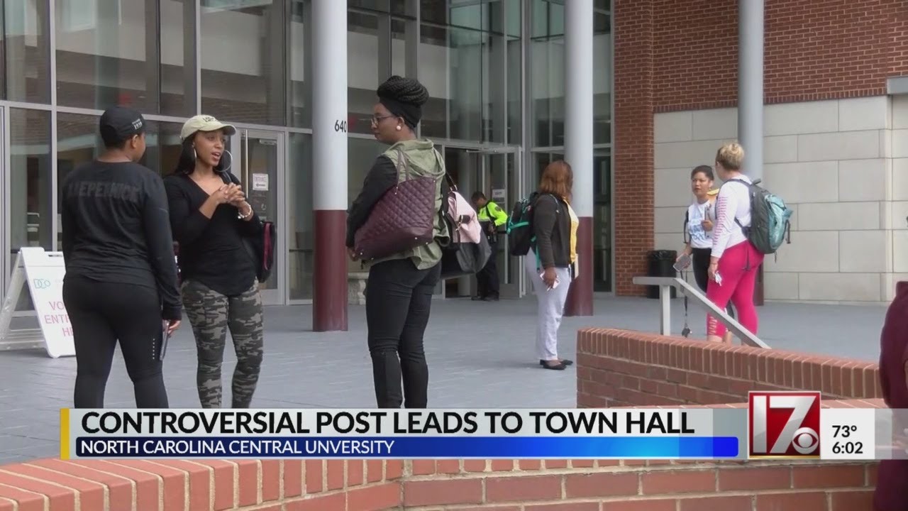 Reaction to NCCU law student's controversial social media post
