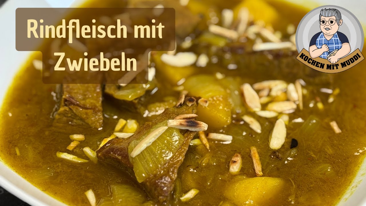 Rindfleisch mit Zwiebeln