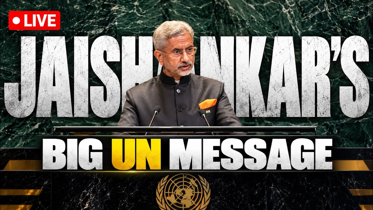 LIVE: Jaishankar Addresses UNGA 81 | India&rsquo;s Big Message at UN General Assembly | 26 September