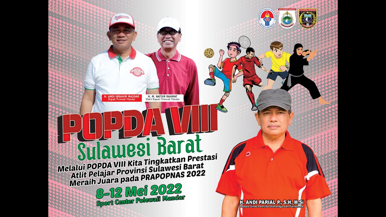 Pembukaan POPDA VIII Sulawesi Barat 2022
