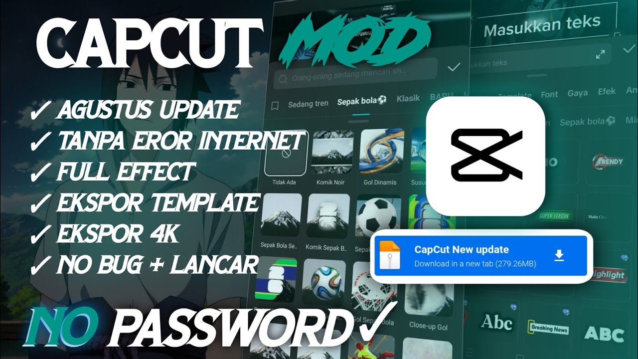 NEW UPDATE‼️CAPCUT MOD APK PRO TERBARU 2026 | CAPCUT V 20.1.0 TERBARU | CAPCUT TUTORIAL