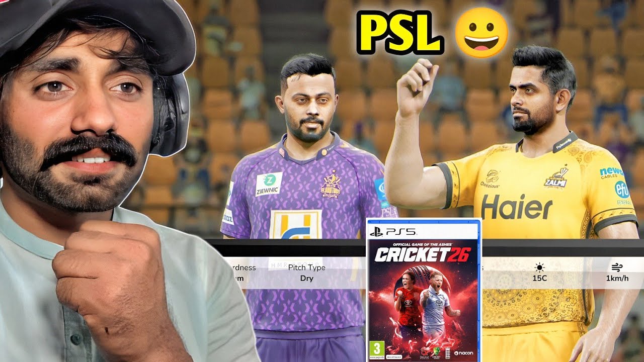 PSL IS READY IN CRICKET 26😯 GAMEPLAY IN HINDI URDU PS5