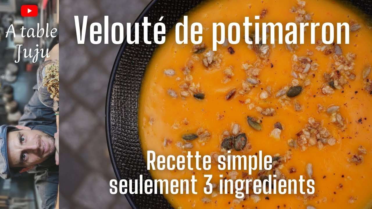 Velout&eacute; de potimarron