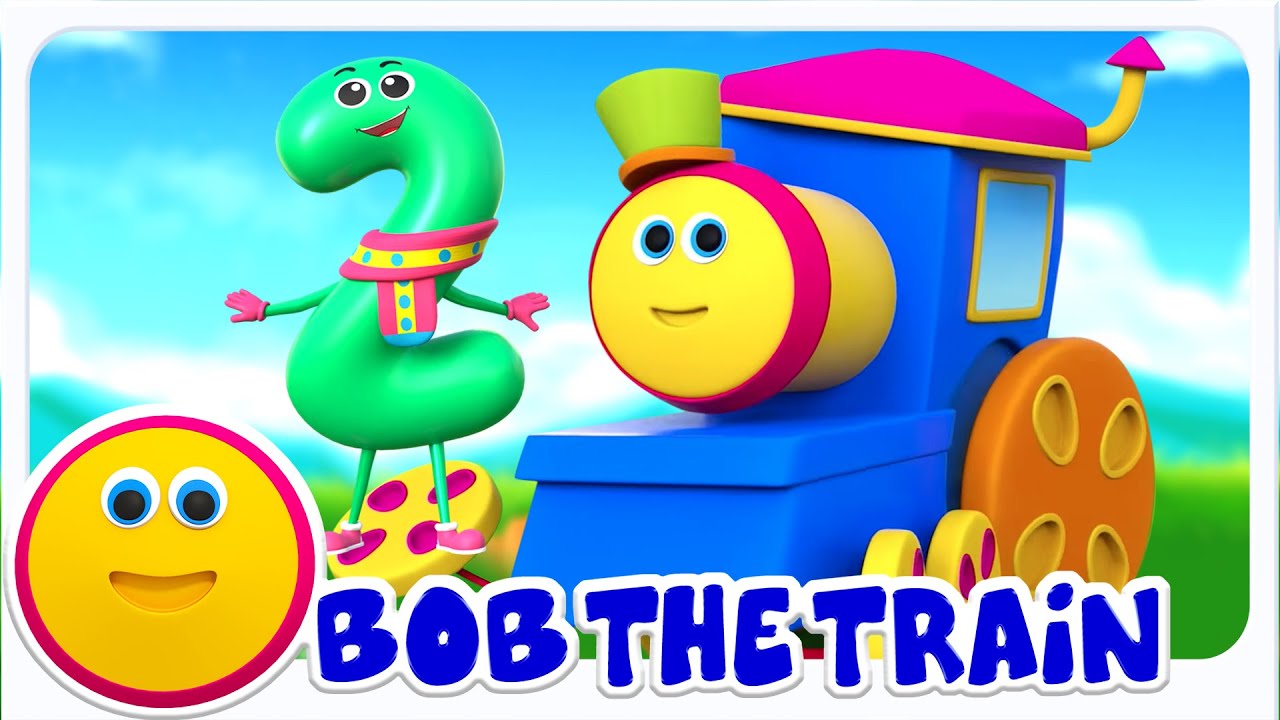 Bob the Train Numbers Song, गिन्ति गीत + Nursery Videos and Children Songs