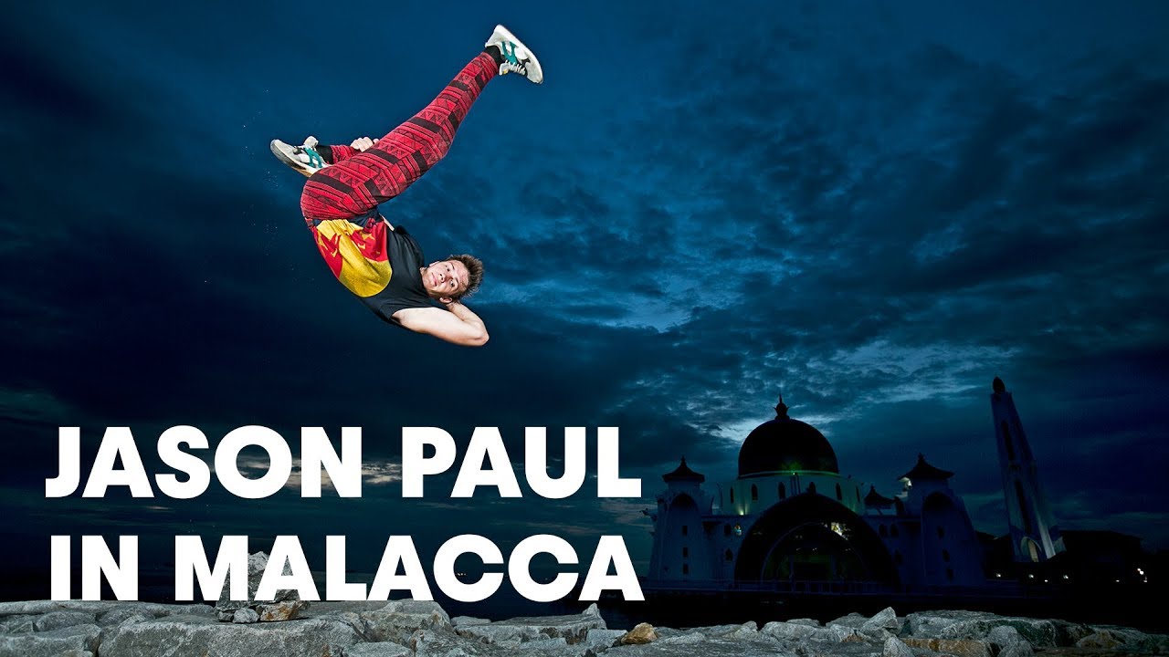 World-class freerunner Jason Paul explores Malacca