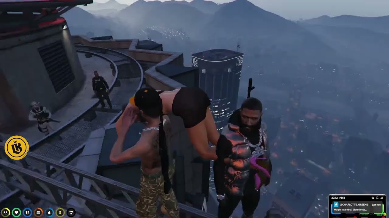 Mr K Permas Gyal Jones INFRONT of the Cops | NoPixel GTA RP