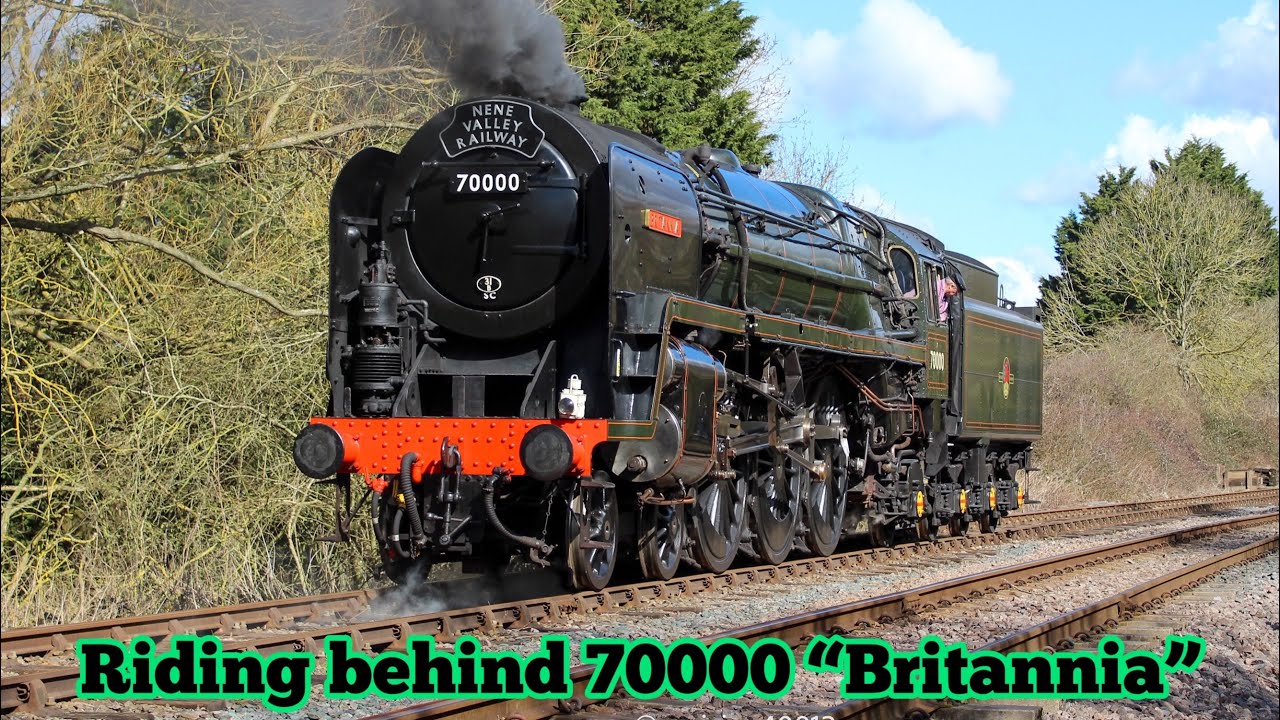 Riding behind 70000 “Britannia” | Nene Valley Railway | 15/03/2025