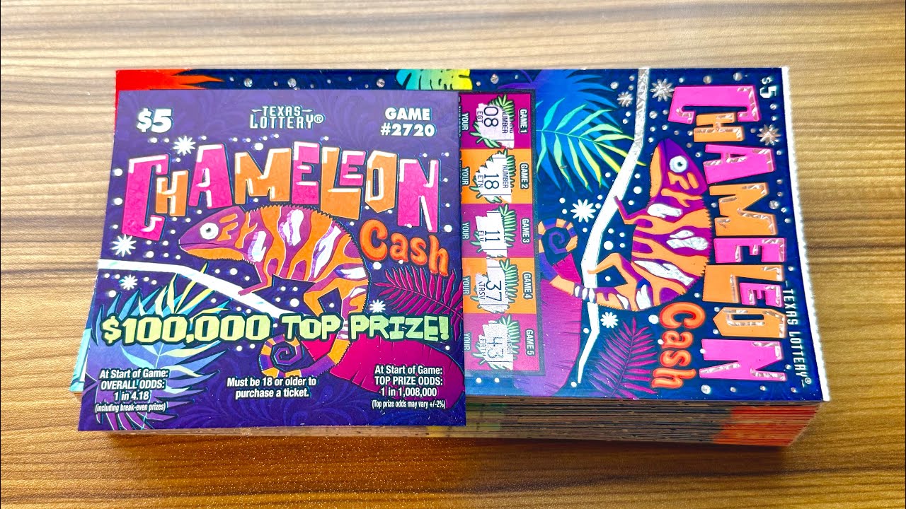 $5 Chameleon Cash 🐛 Full Pack 75 Tickets 🦎 Juice worth Squeeze