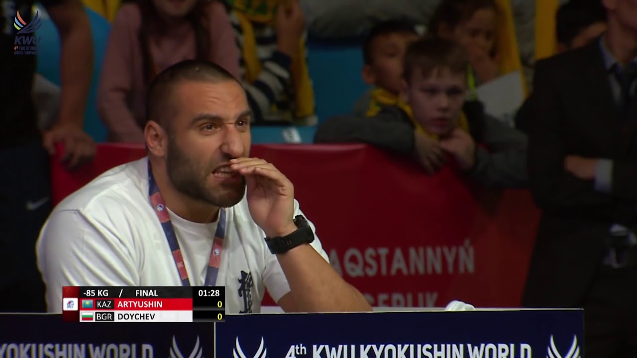 Artyushin Vladimir (Kazakhstan) vs Doychev Kristiyan (Bulgaria) Final Men -85 kg.