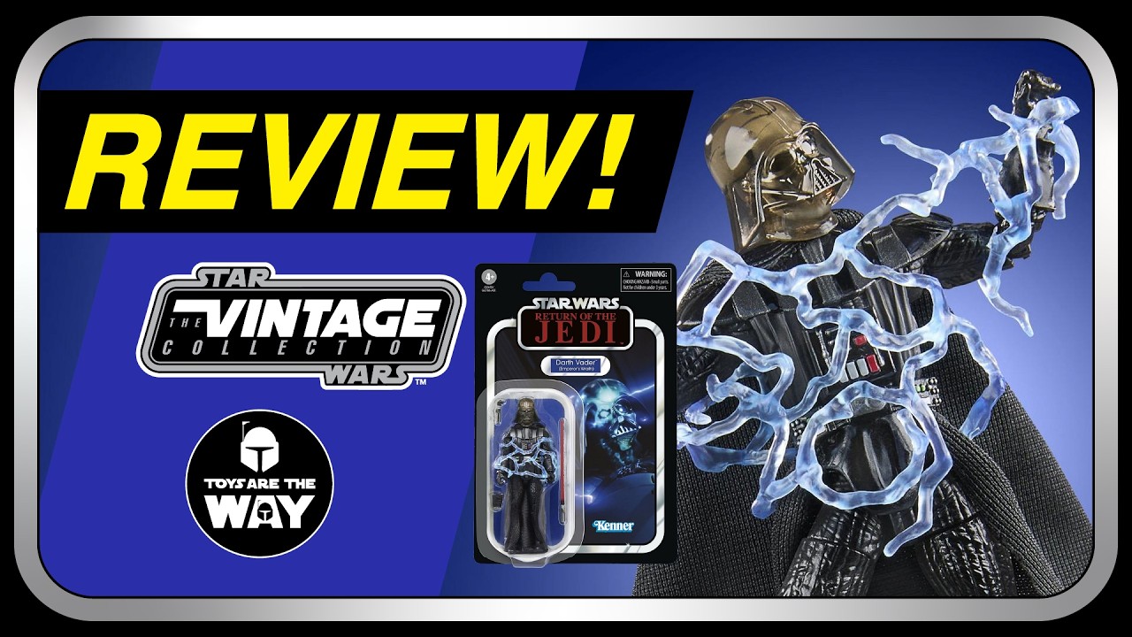 Star Wars The Vintage Collection Darth Vader Emperor's Wrath | ROTJ | VC 385 Repack & Review!