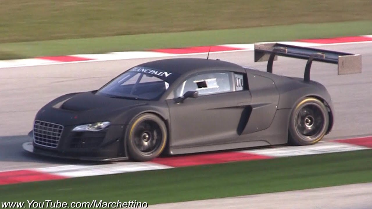Audi R8 V10 LMS Accelerations & Fly Bys!