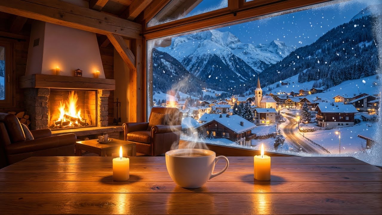 ❄️ Cozy Winter Relaxing Jazz Instrumental Music ☕ Smooth Jazz Music to Working, Studying, Relaxing