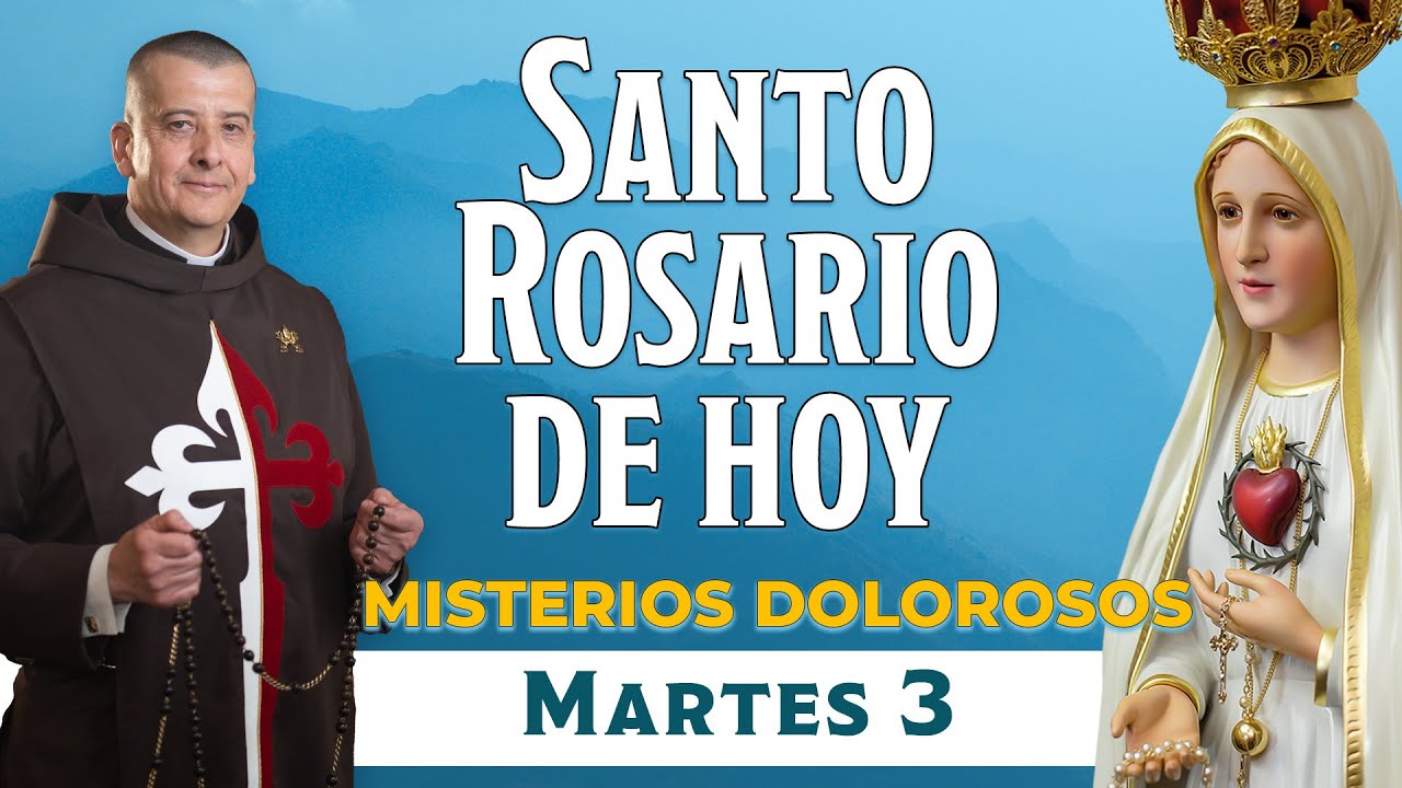 Santo Rosario de Hoy Martes 3 de Febrero 2026🌹I Misterios Dolorosos #rosariohoy