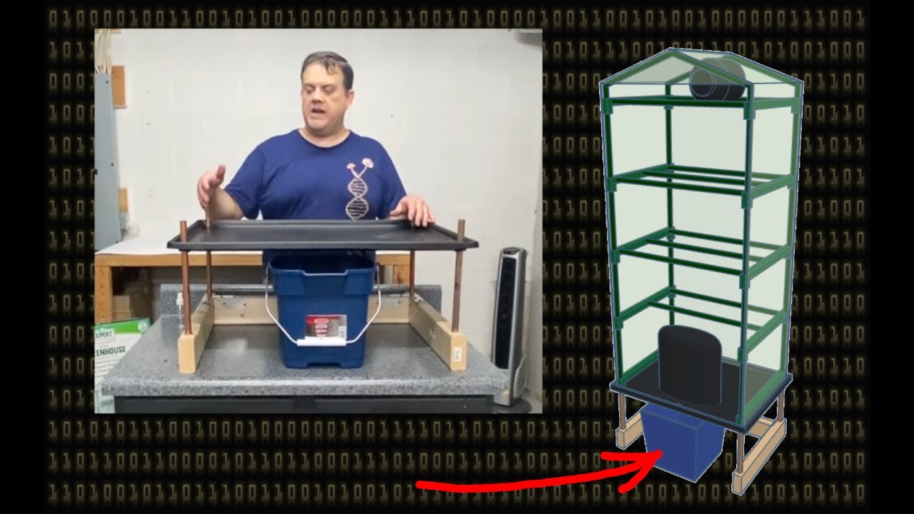 Martha Tent Modification - Easy Drain Moisture Collection Tray