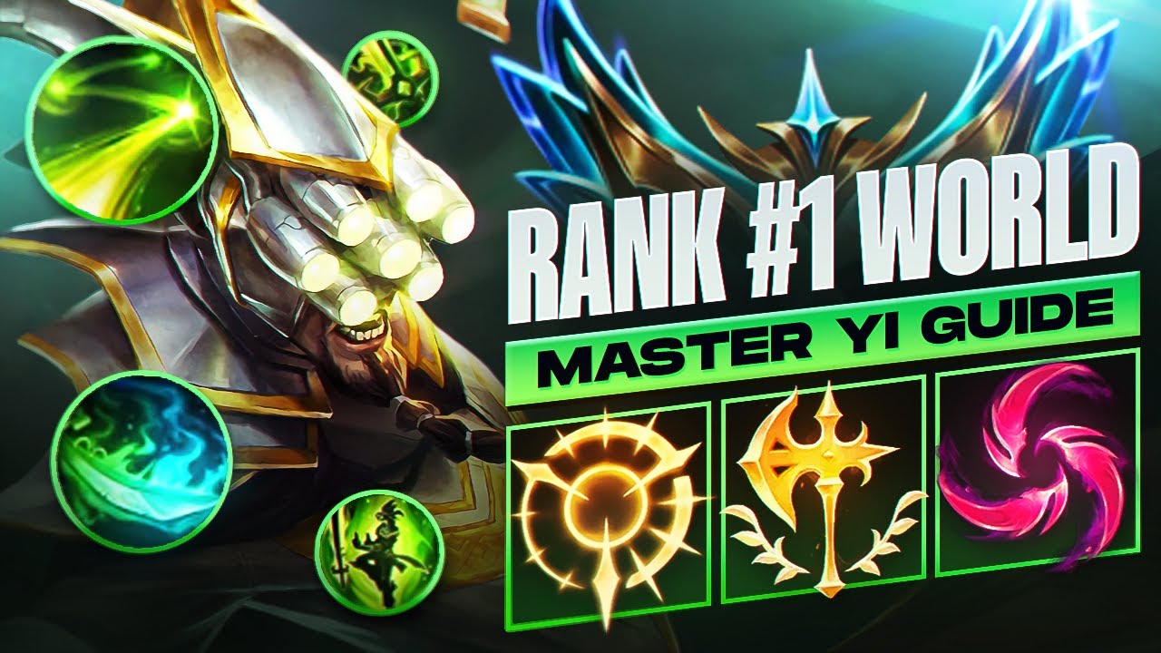 HOW TO CARRY WITH MASTER YI IN LOWER ELO ► CHALLENGER MASTER YI GUIDE