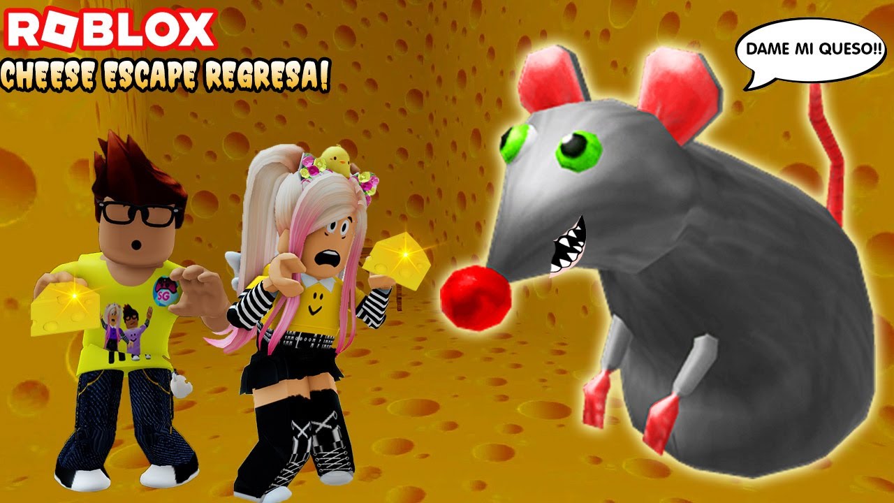 El Regreso De La Rata Cheese Escape! Ahora puedes Ser La Rata Y Gratis! El Mundo Esta En Peligro! 😮