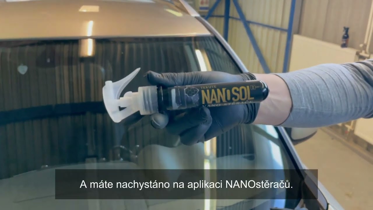 Jak aplikovat NANOstěrače? Krok za krokem na videu.