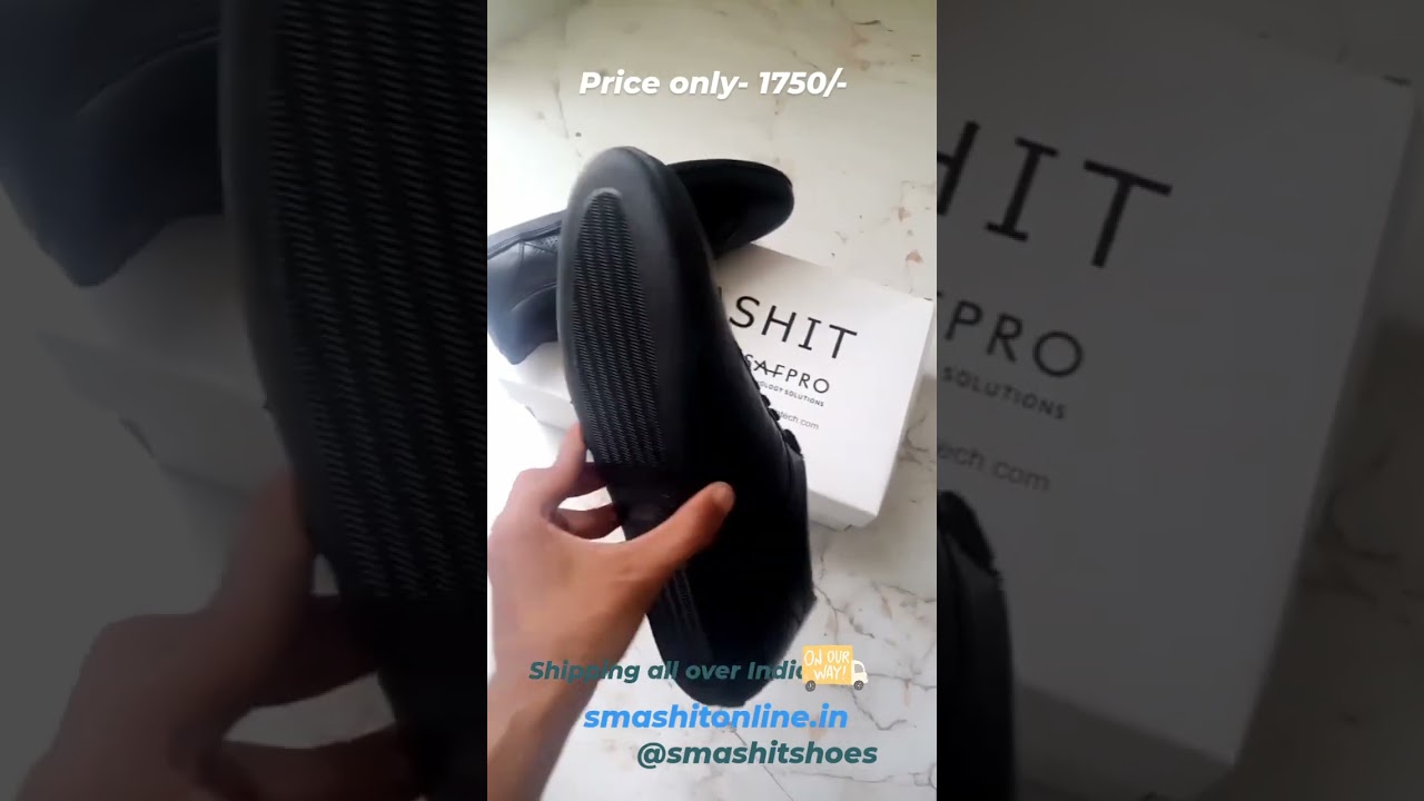 SMASHIT Formal baseline lace-up black color shoes for men's #shoes #formalshoes #leathershoes