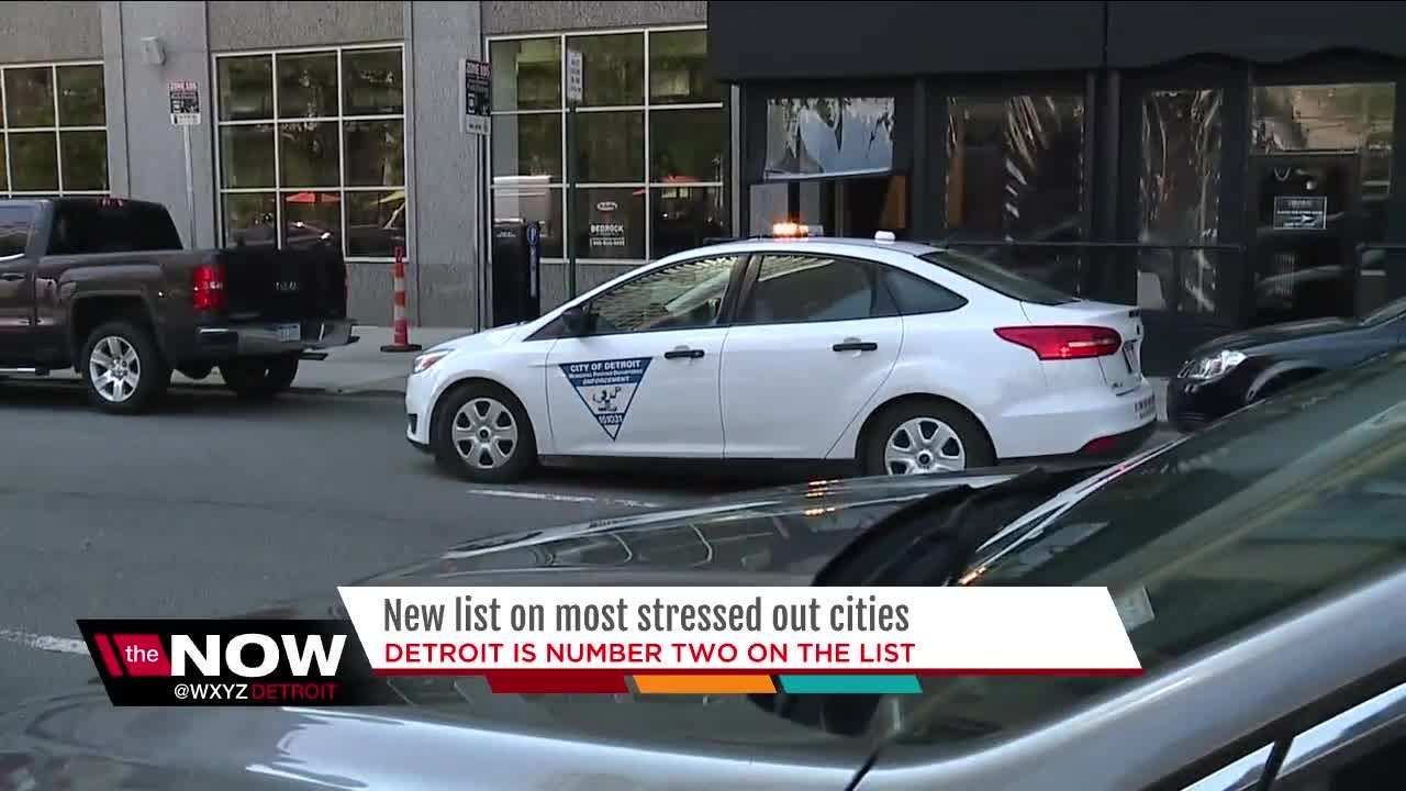 Detroit is second most stressed out city in U.S., report finds