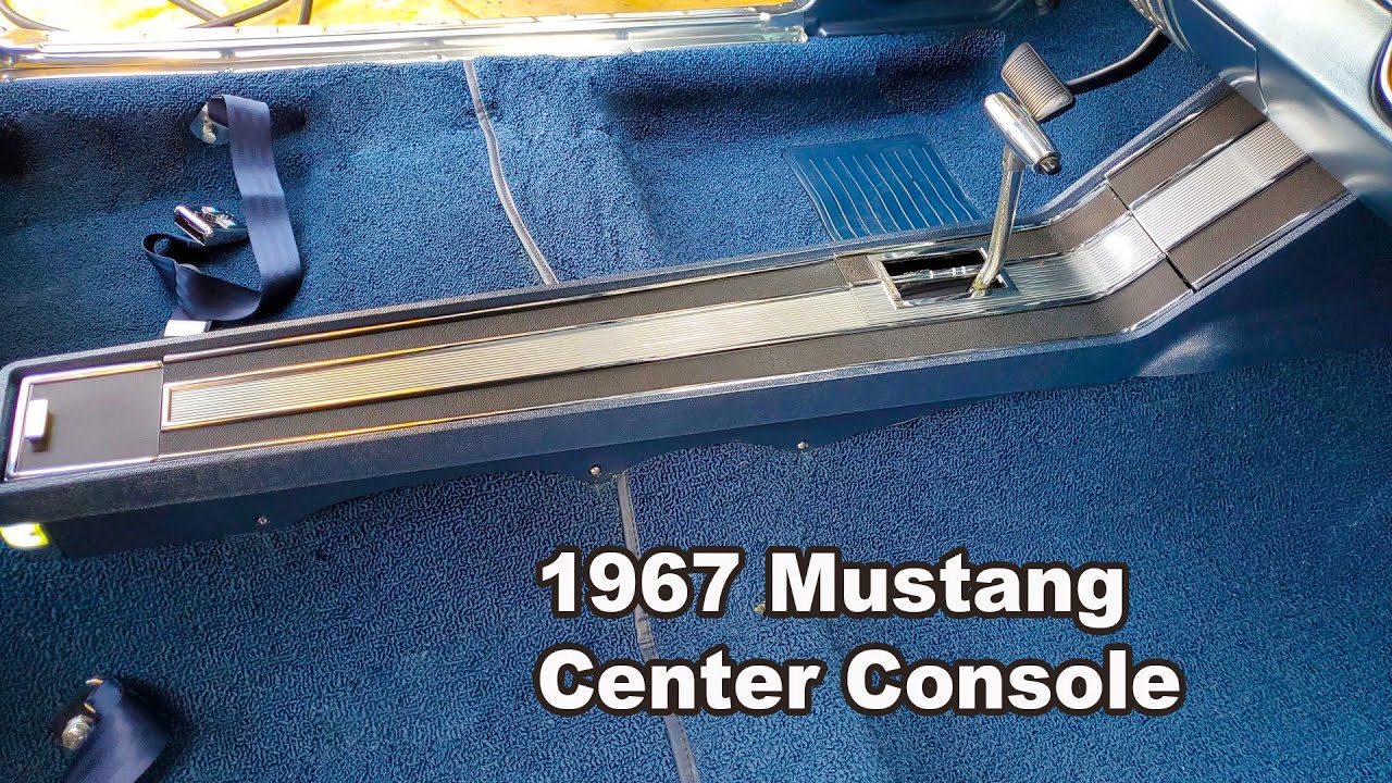Assemble a Center console for a classic Car - Auto Upholstery.