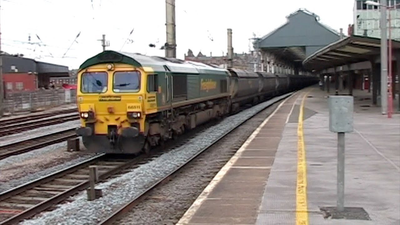 Trains at Preston Station - 19th June 2007
